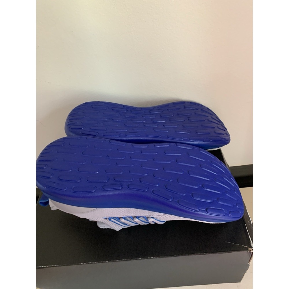 Adidas Lite Racer Adapt 7.0 K Sneakers JS5016 Grey Blue Size 4.5 Youth NEW W/Box - Picture 6 of 6